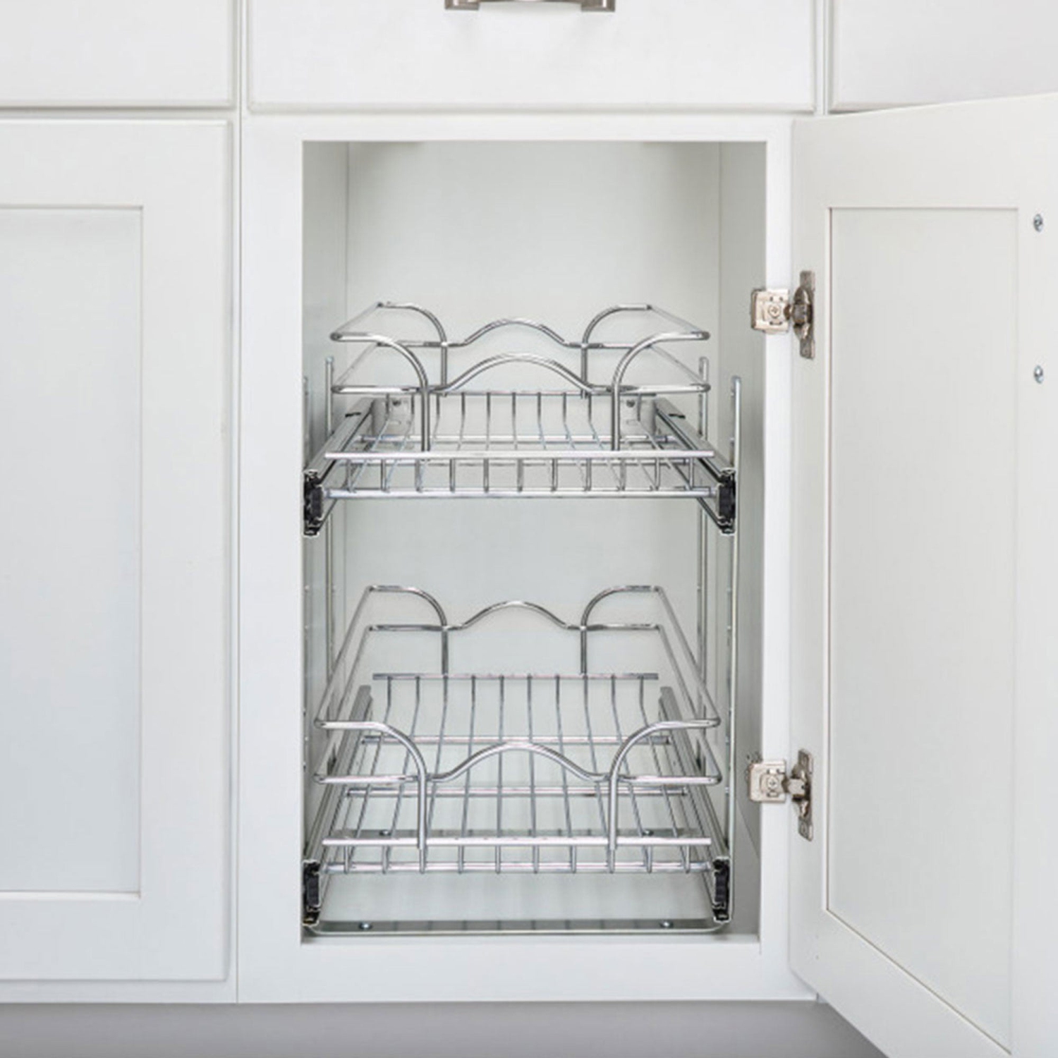 Meuble de rangement à tablette coulissante Rev-A-Shelf, 15 x 22 po, 5WB2-1522CR-1