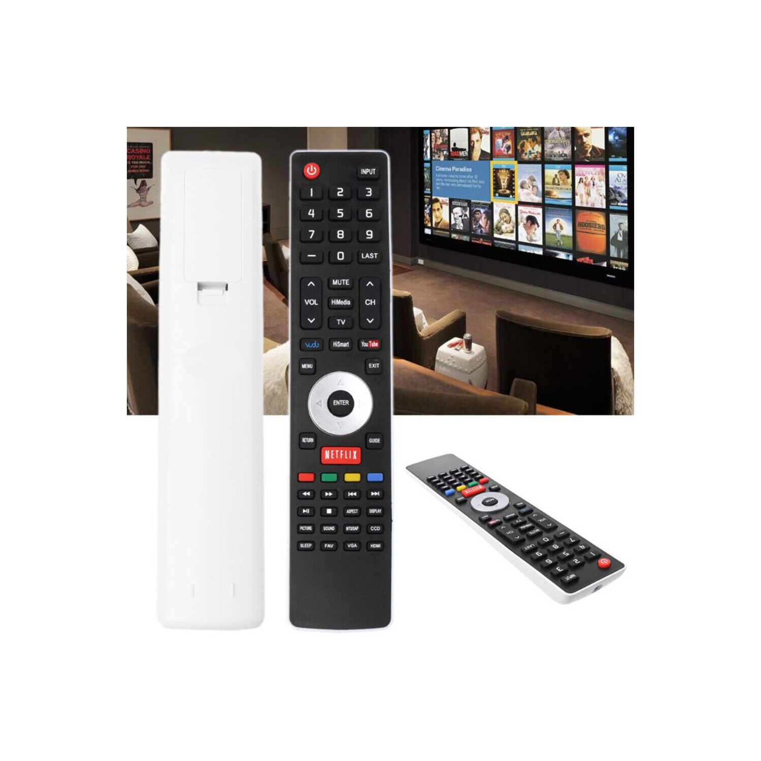 Remote Control For Hisense LCD LED HDTV EN-33925A 8 EN-33926A EN-33927A 8 EN-33929HS EN-33933HS EN-31201A