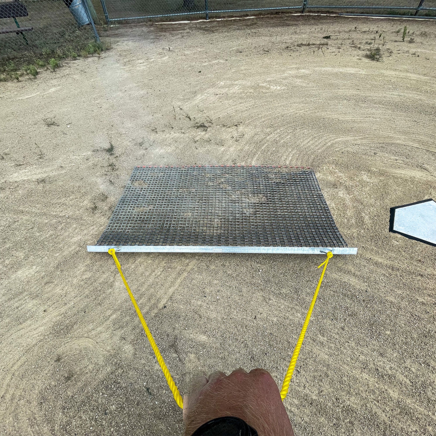 Tapis de nivellement de surface en zinc et acier Yard Tuff 53HPDM pour VTT/VUTT, 5 x 3 pi