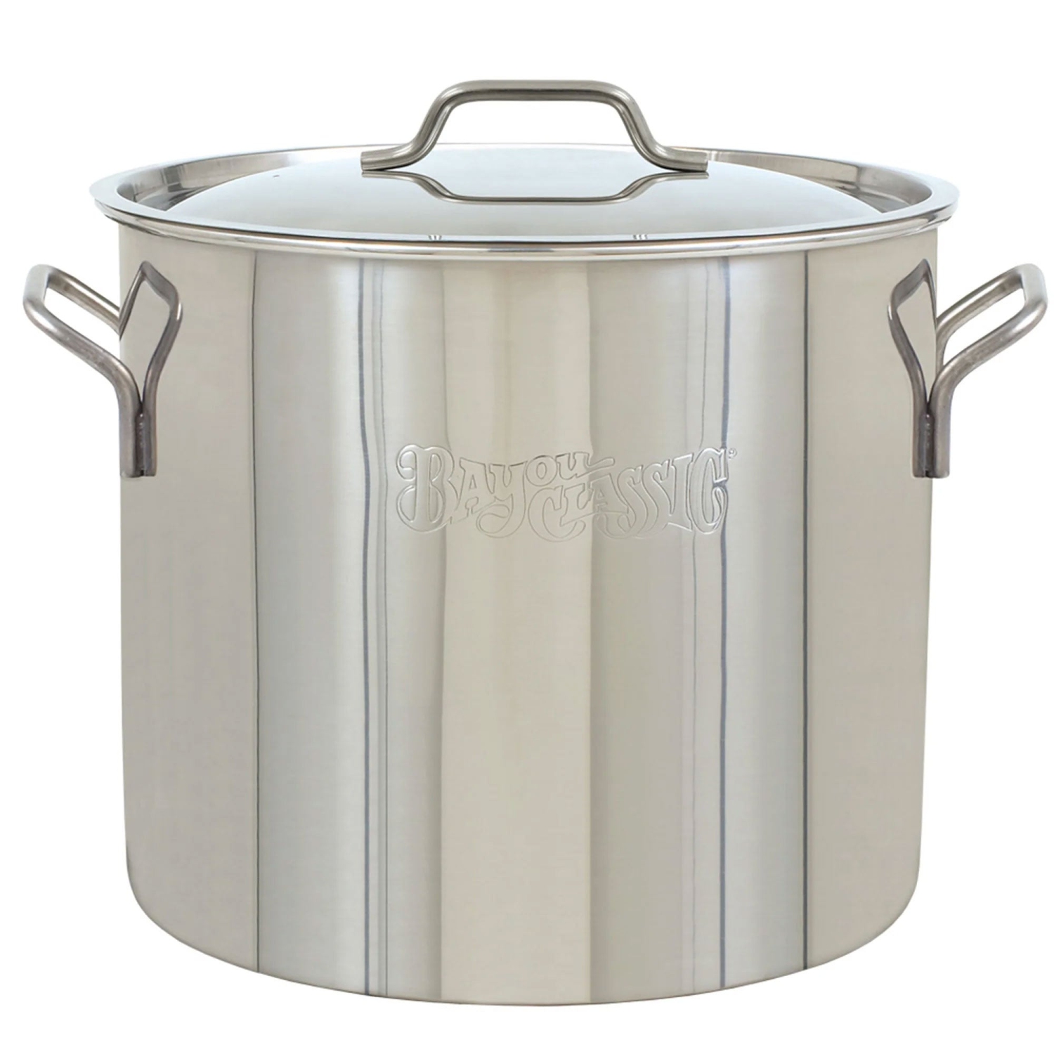 Bouilloire en acier inoxydable de 30 pintes/7,5 gallons avec couvercle de Bayou Classic