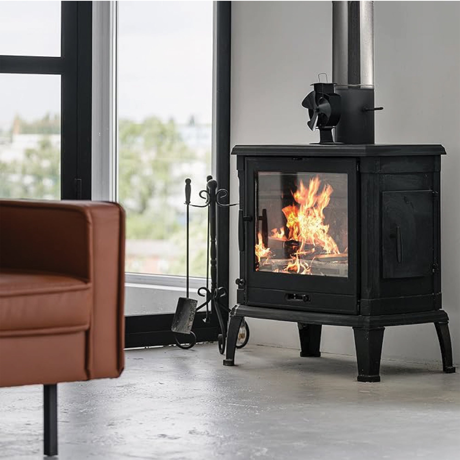 DuraVent DuraPlus 420 Stainless Steel Triple Wall Stove Pipe Connector, Silver