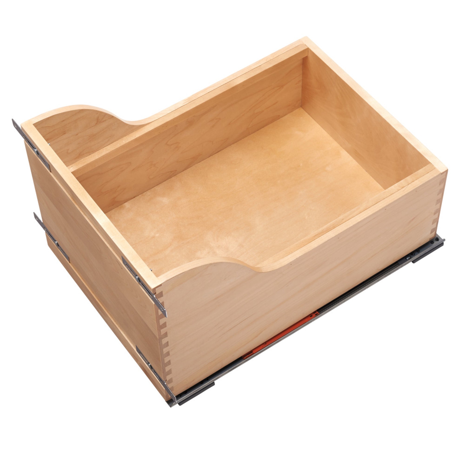 Rev-A-Shelf Double Pullout Trash Can 35 qt. w/ Soft-close, 4WCSC-1835DMND-2