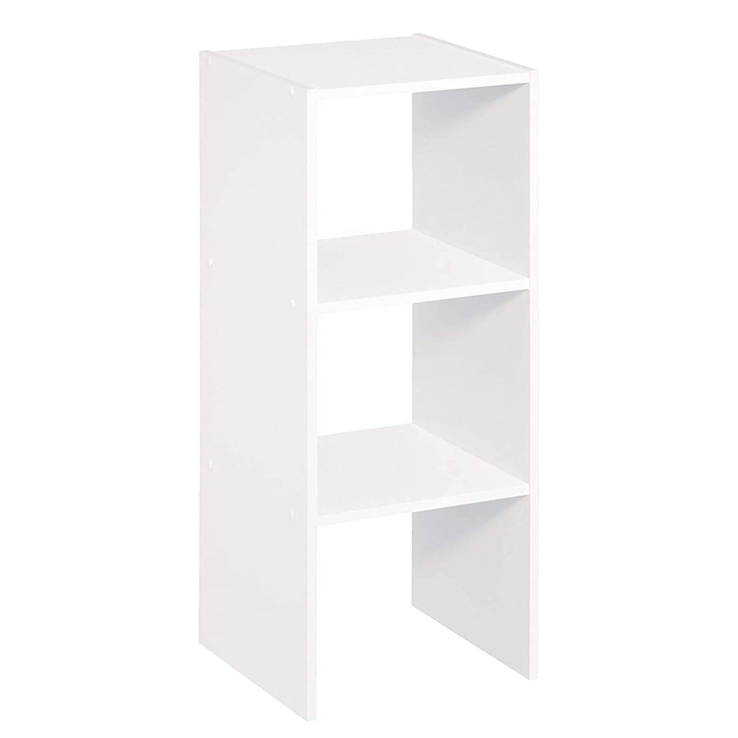 ClosetMaid Decorative Home Stackable 2-Cube Organizer Storage, White
