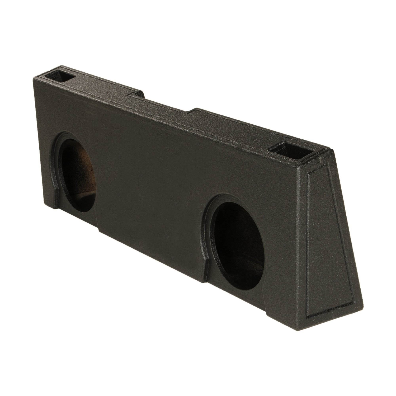 QPower – haut-parleur d’extrêmes graves à évent 2 trous 2007-2013 GM/Chevy, cabine multiplace, 10 po, boîte QBGMC07210