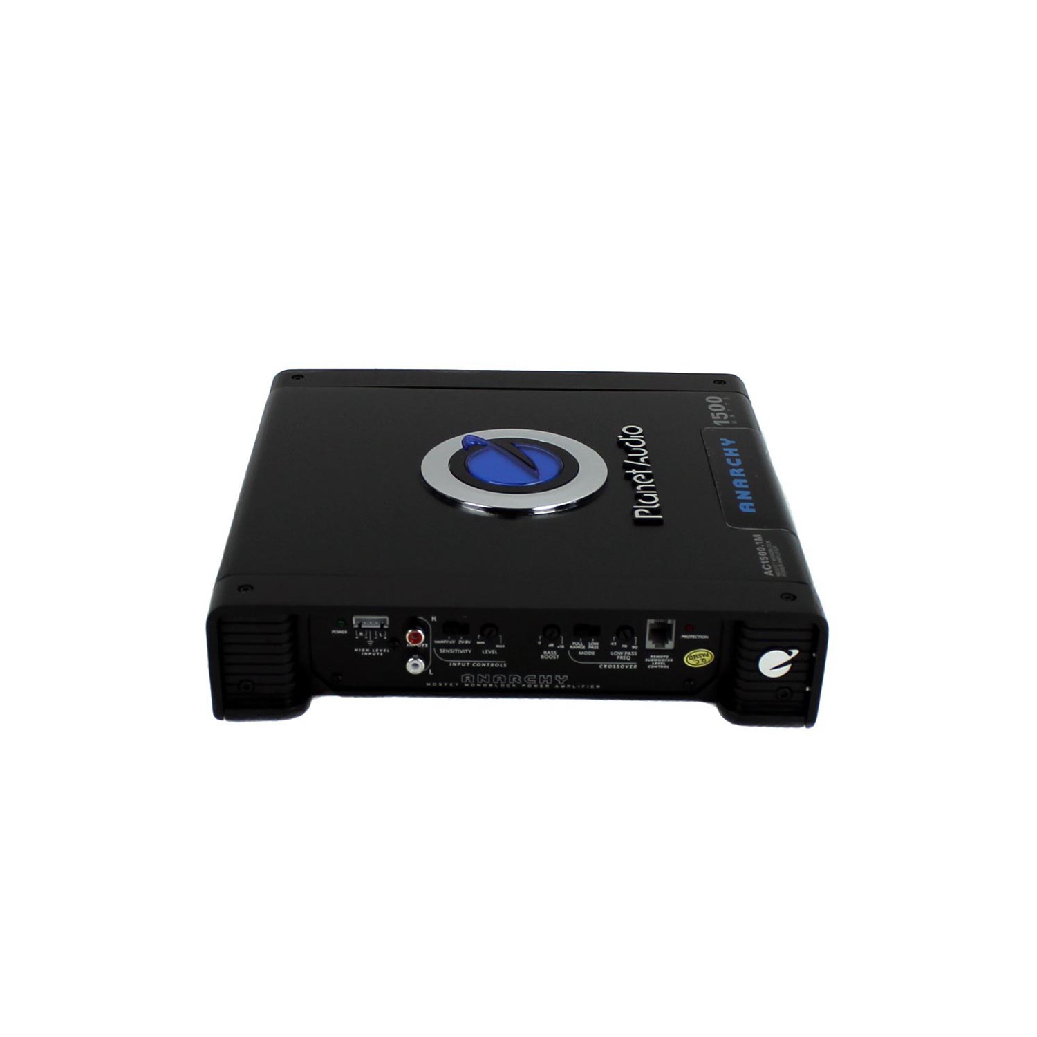 Haut-parleur d'extrêmes graves de 10 po de Planet Audio et amplificateur audio pour l'auto 15001 M avec télécommande