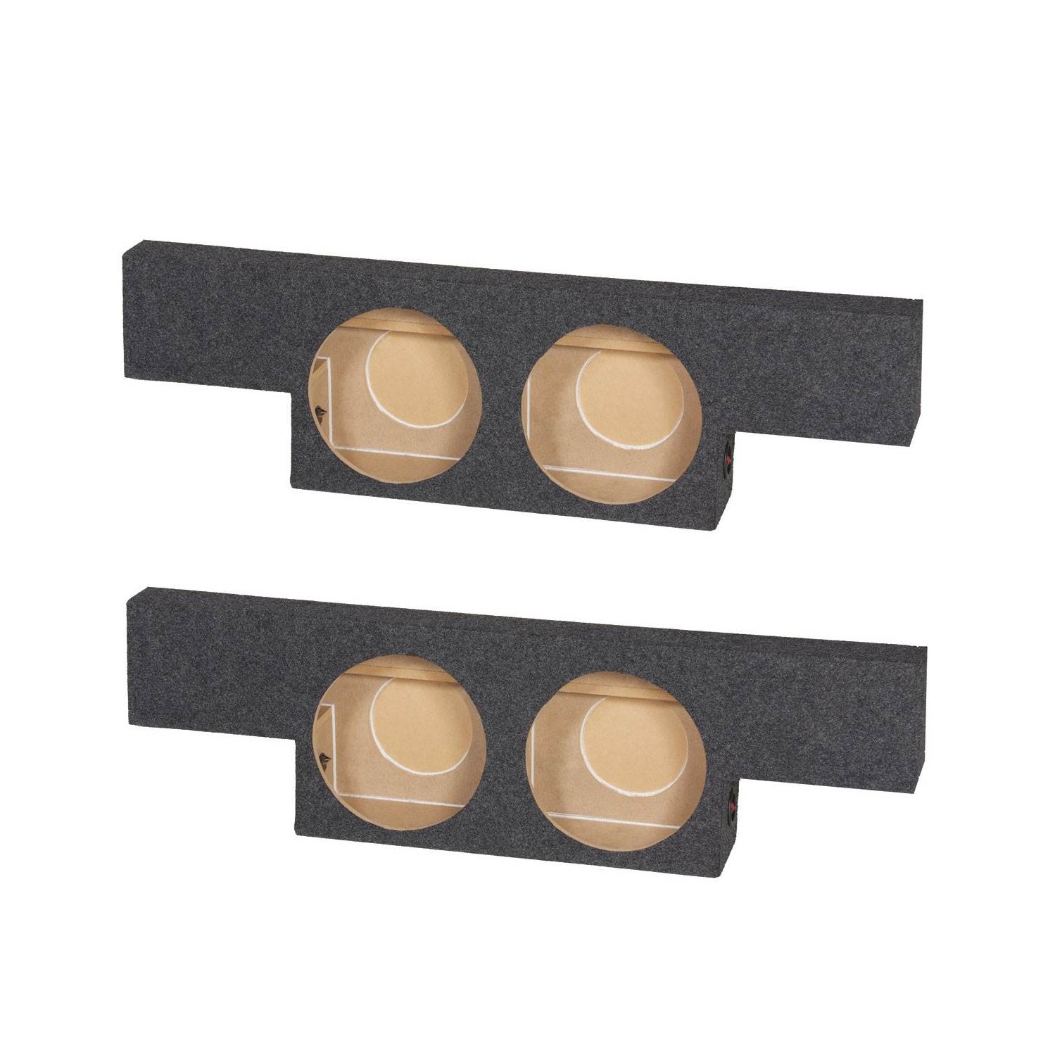 Haut-parleur d'extrêmes graves double de 10 po à cabine multiplace non HD de QPower