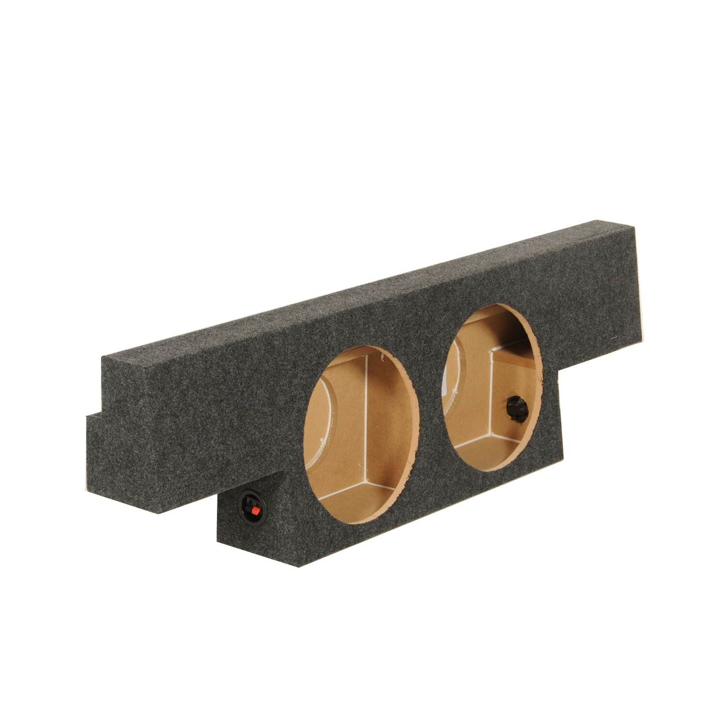 Haut-parleur d'extrêmes graves double de 10 po à cabine multiplace non HD de QPower