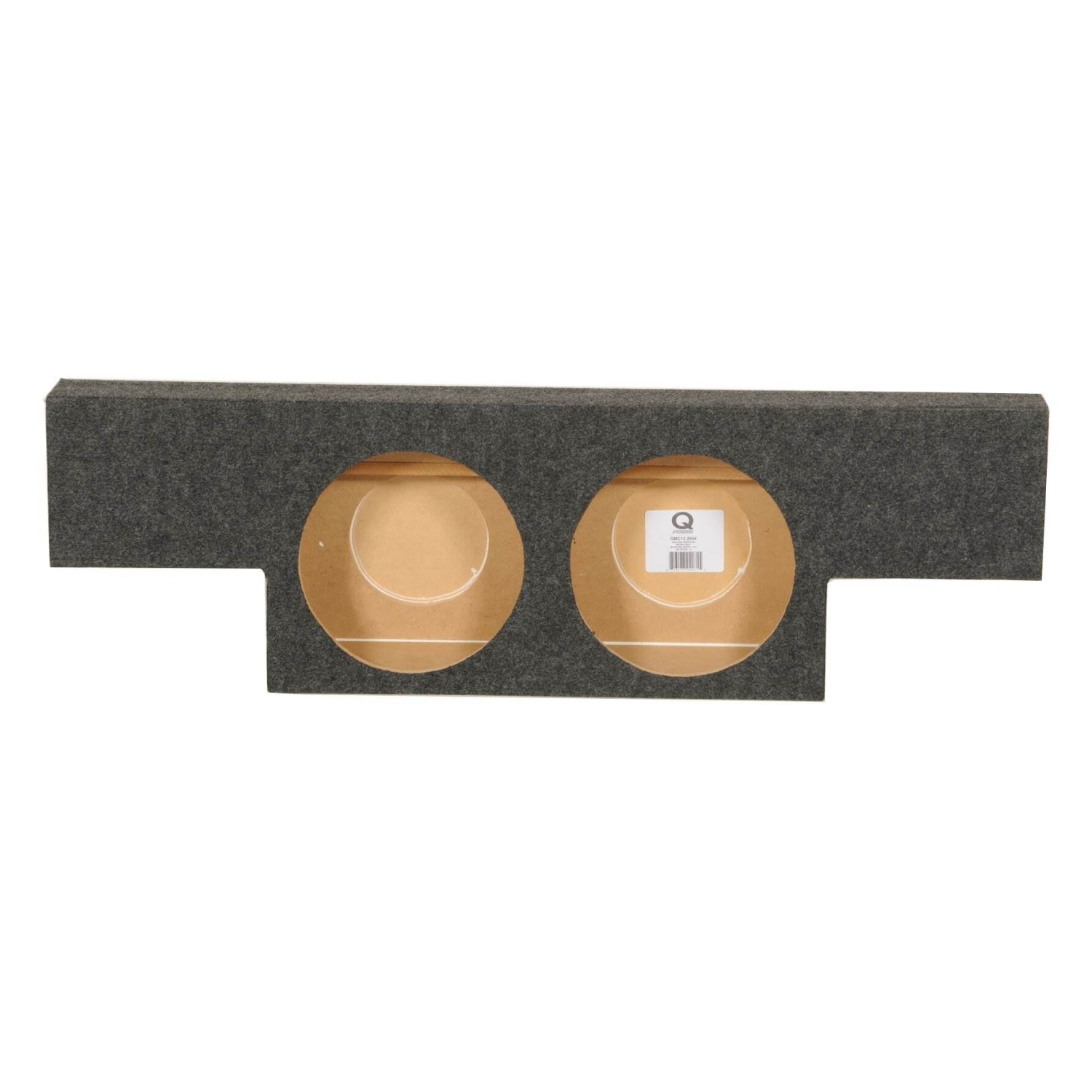 Haut-parleur d'extrêmes graves double de 10 po à cabine multiplace non HD de QPower