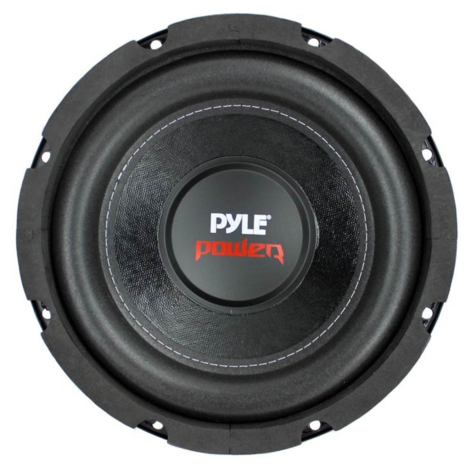 Pyle – Ensemble de haut-parleurs d'extrêmes graves 1600&nbsp;W DVC 4&nbsp;Ohm pour l'auto, 8&nbsp;po, noir