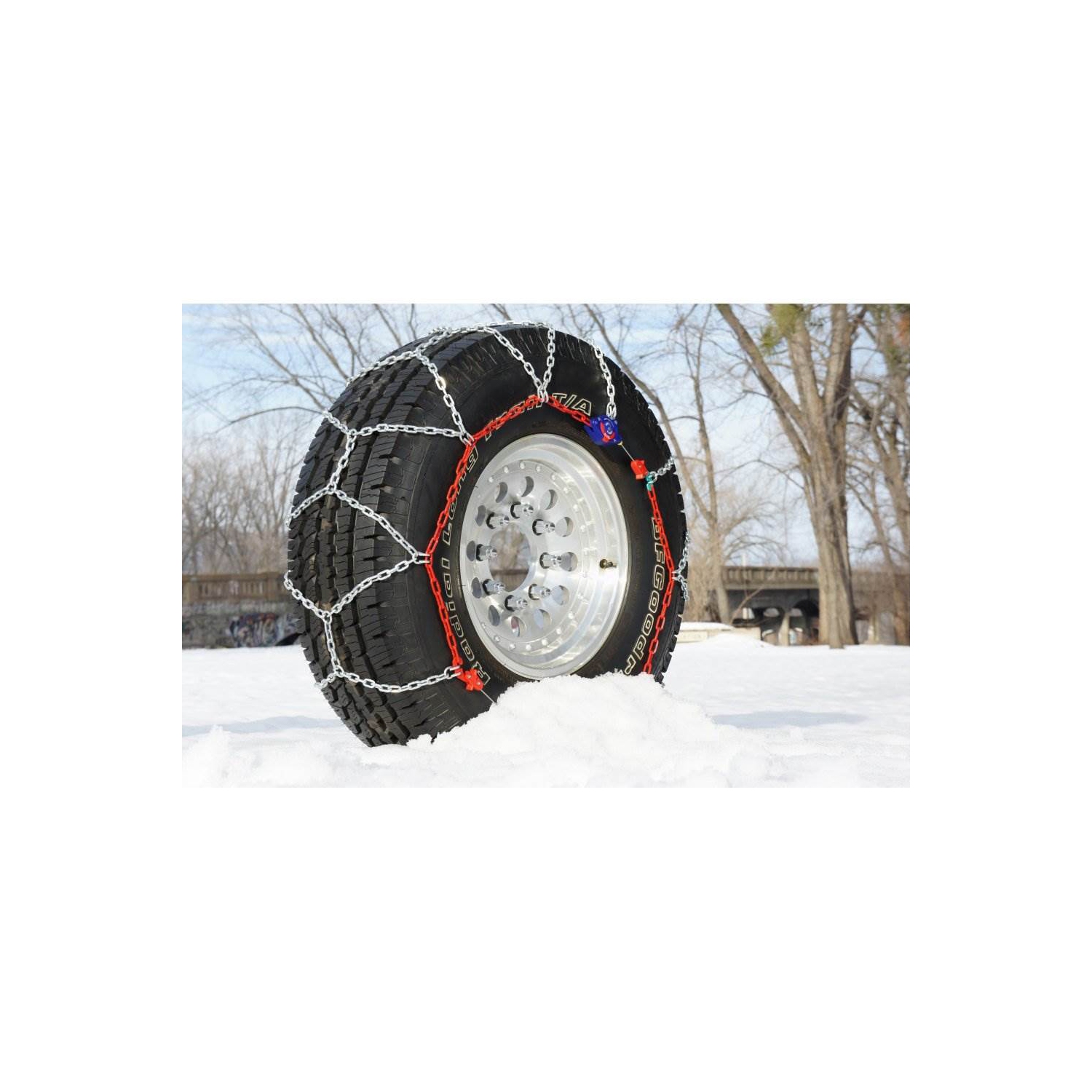Auto-Trac 155505 Series 1500 Pickup Truck/SUV Traction Snow Tire Chains, Pair