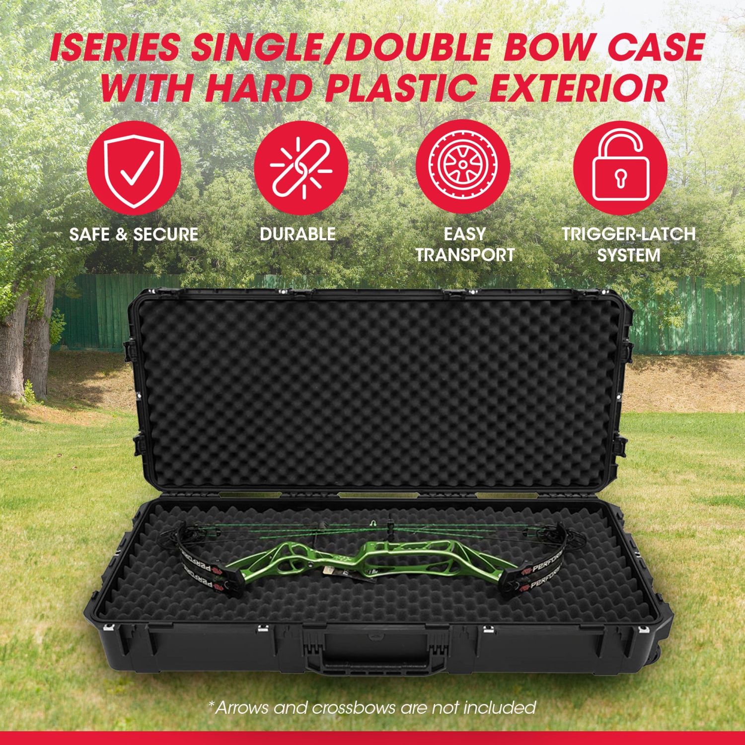SKB cases – Étui à boucle simple/double iSeries 3I-4719-PL avec extérieur en plastique rigide