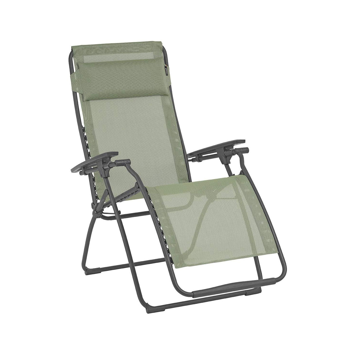 Lafuma LFM3118-8557 Futura Series Zero Gravity Outdoor Lounge Recliner, Green