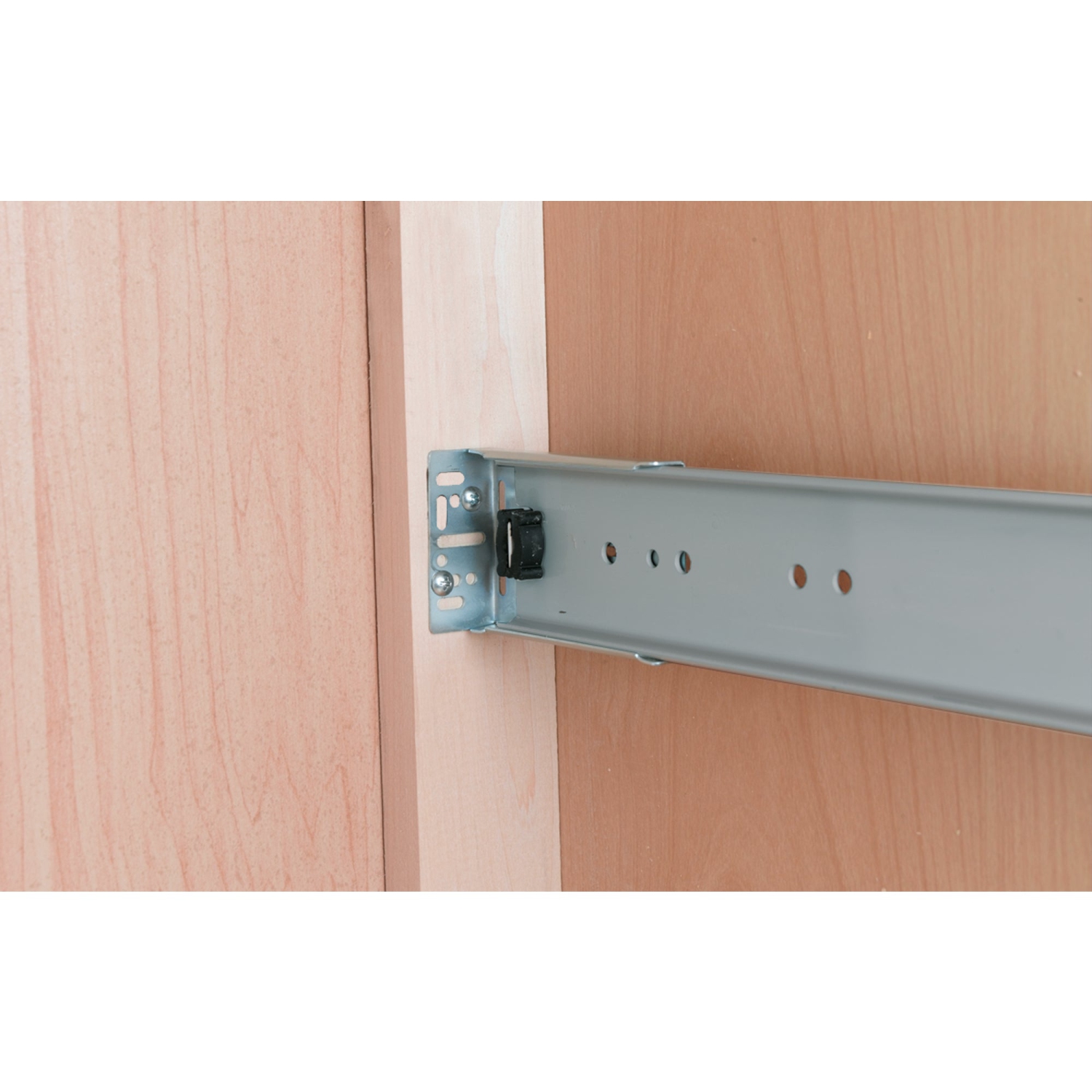 Rev-A-Shelf Pullout Top Mount Trash Can 35 qt., Silver, 4WCTM-1816DM-1