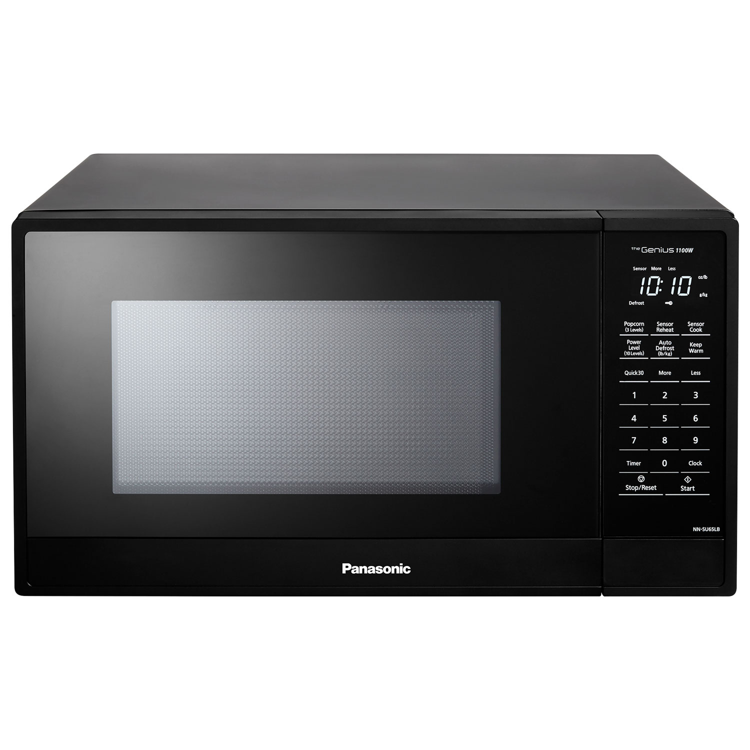 Panasonic Genius 1.3 Cu. Ft. Microwave (NNSU65LBC) - Black