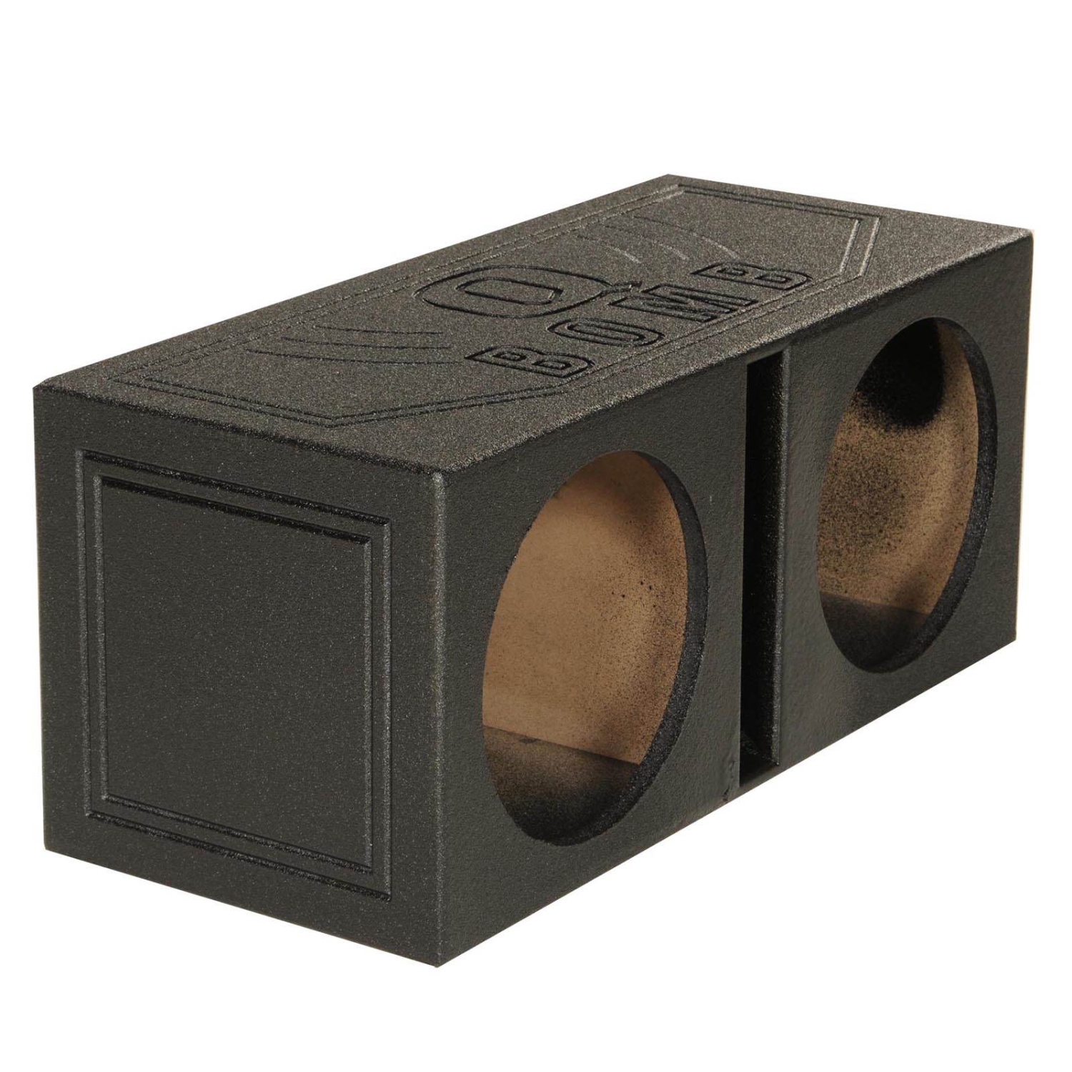 Boîte double haut-parleur d'extrêmes graves ventilé 10 po à vaporisateur Bedliner Q Power