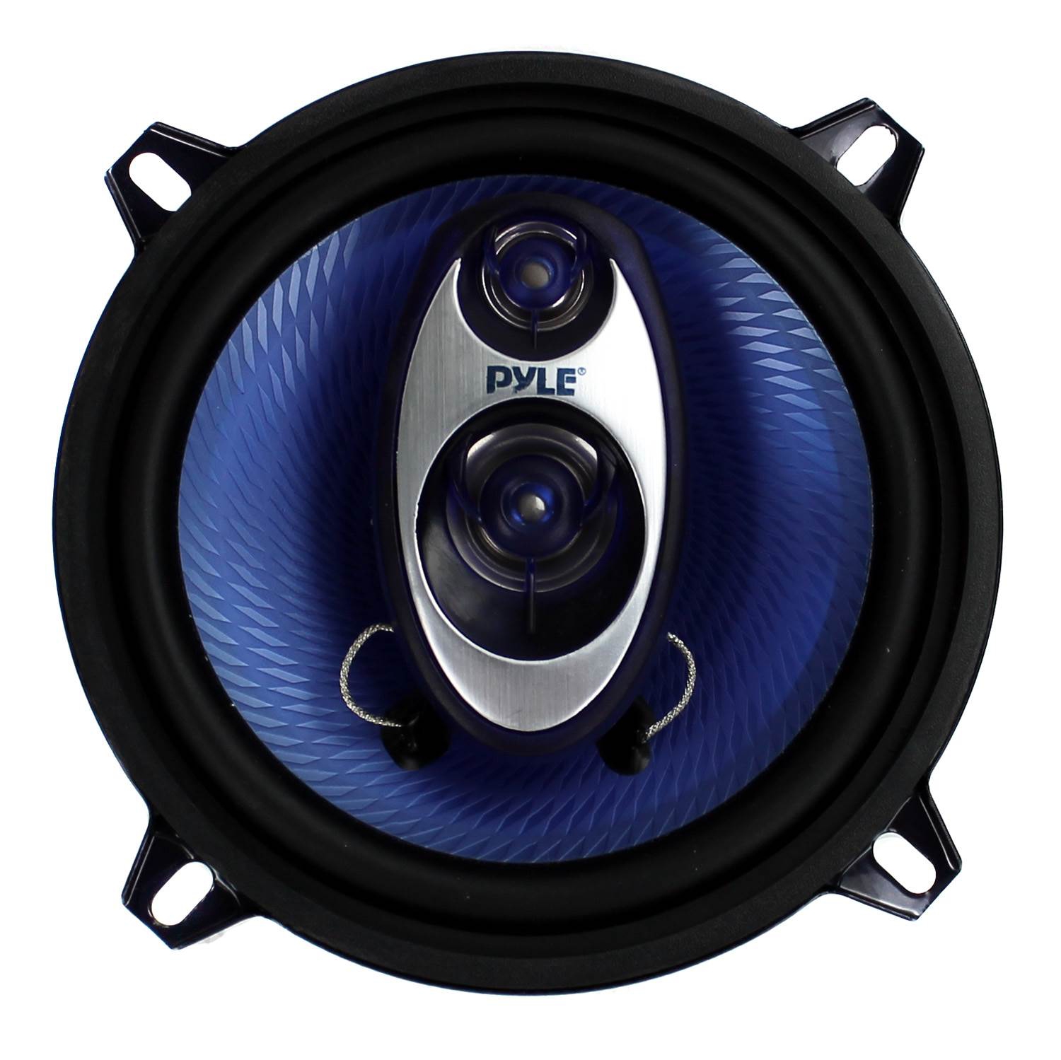 Pyle PL53BL 5.25" 200W 3-Way Car Audio Triaxial Speakers Stereo, Blue