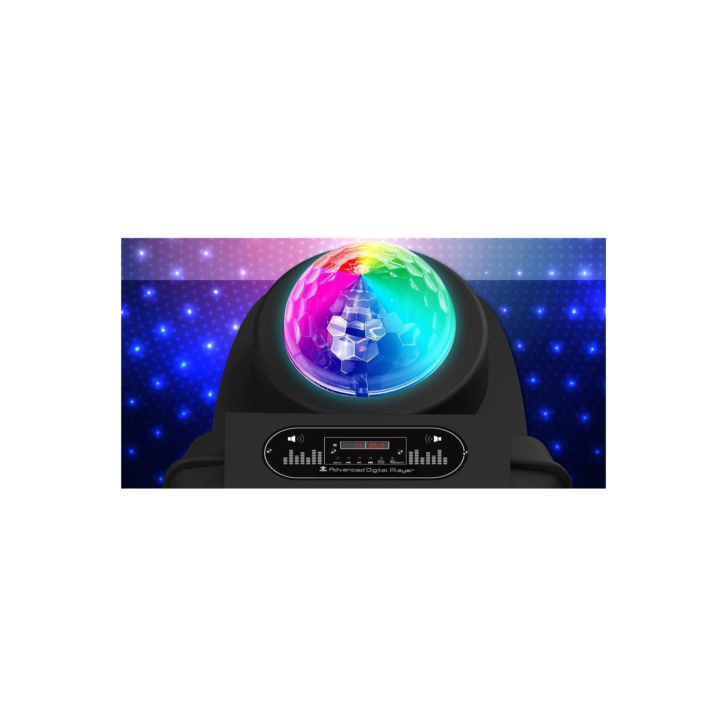 Système de karaoké extérieur sans fil 700&nbsp;W portatif pour DJ de Pyle avec lumières DEL amusantes