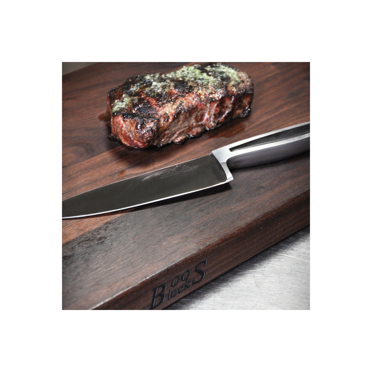 John Boos – planche à découper réversible à grain de bois de noyer, 18 x 12 x 1,5 po