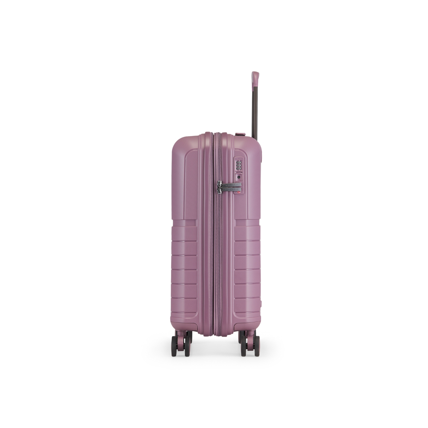 Bugatti - Bridgetown Hardside Carry-On Luggage with TSA Lock - Purple