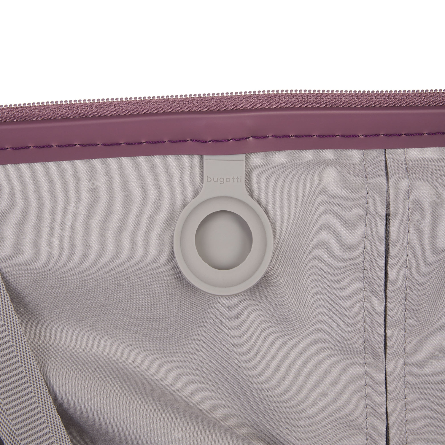 Bugatti - Bridgetown Hardside Carry-On Luggage with TSA Lock - Purple