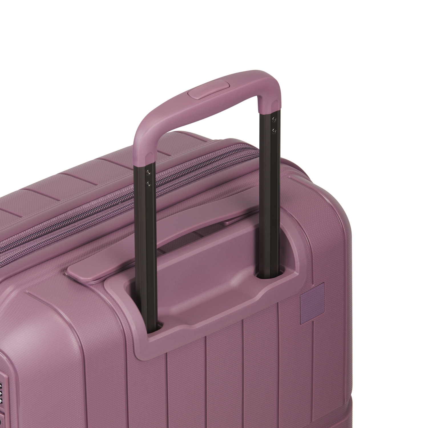 Bugatti - Bridgetown Hardside Carry-On Luggage with TSA Lock - Purple