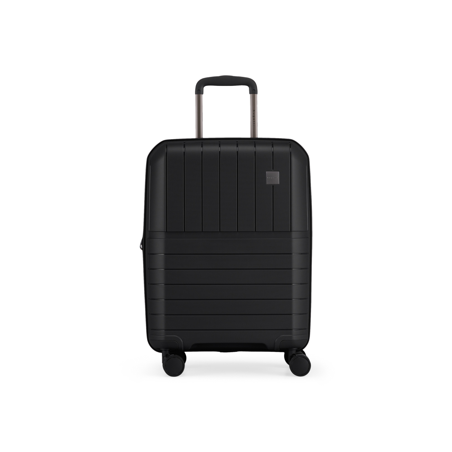 Bugatti - Bridgetown Hardside Carry-On Luggage with TSA Lock - Black