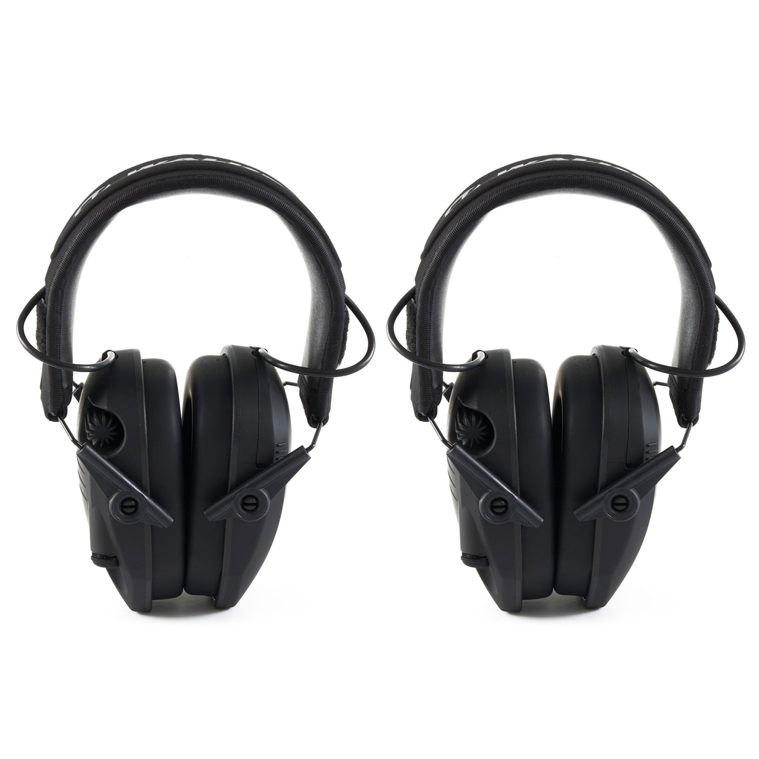 Walker's Black Punisher Razor Shooter Electronic Protection Earmuffs,