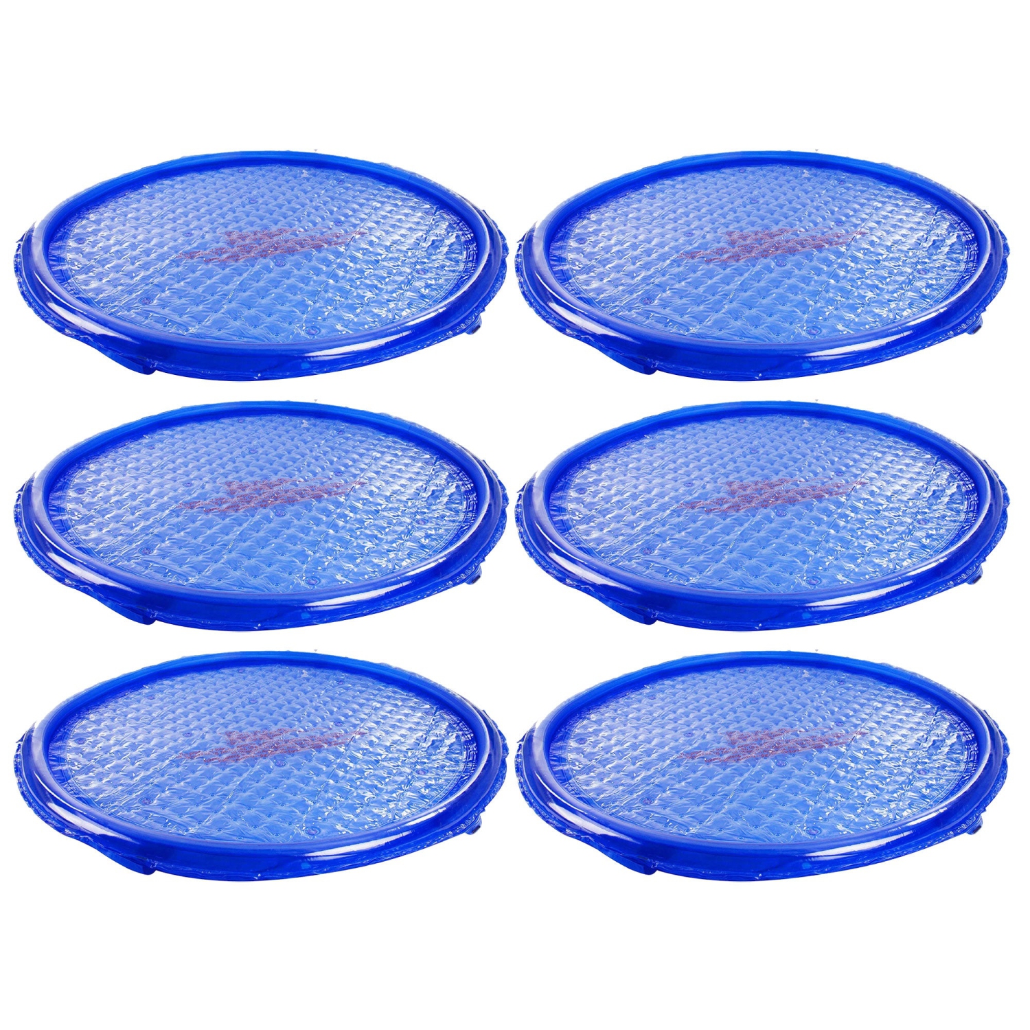 Solar Sun Rings UV Resistant Pool Spa Heater Circular Solar Cover, Blue