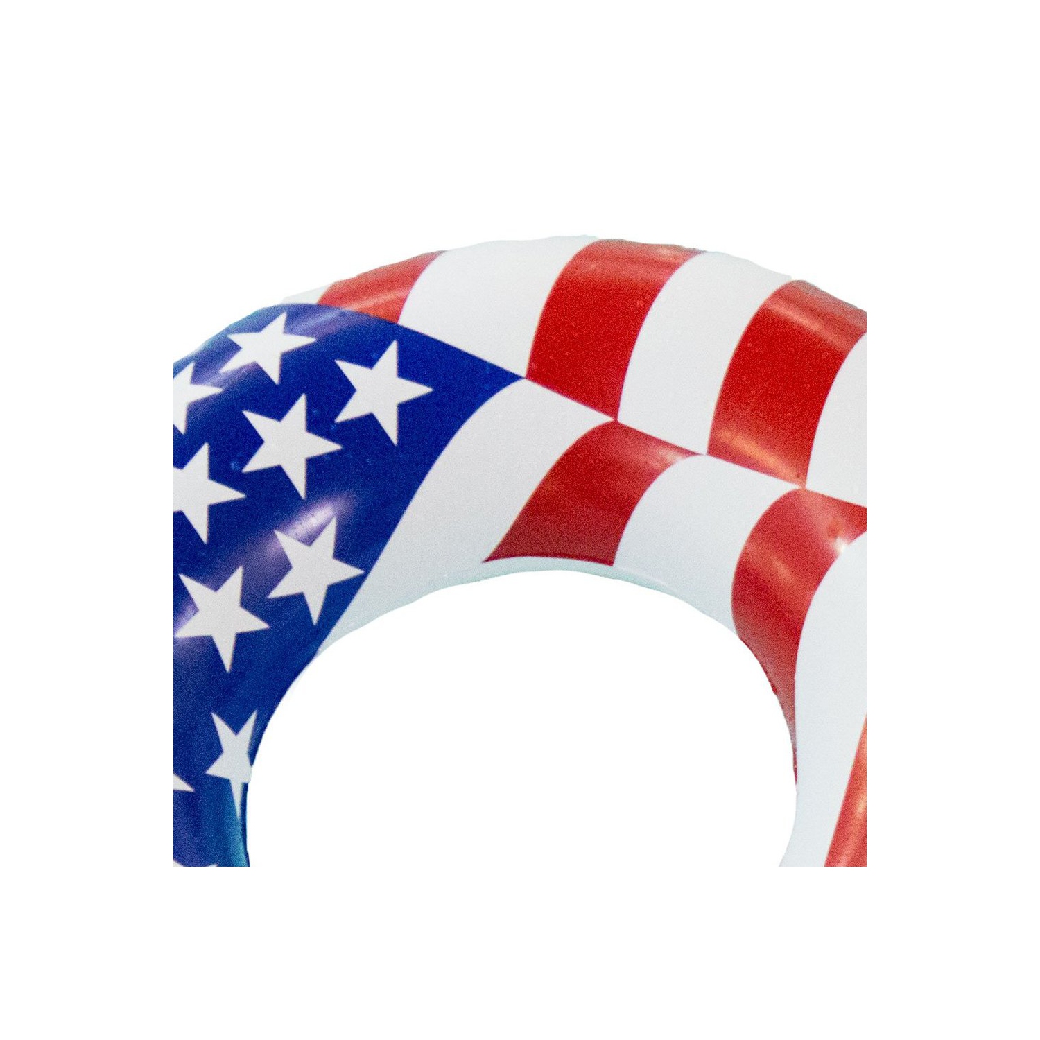 Flotteur de piscine gonflable de 36 po avec drapeau américain de Swimline