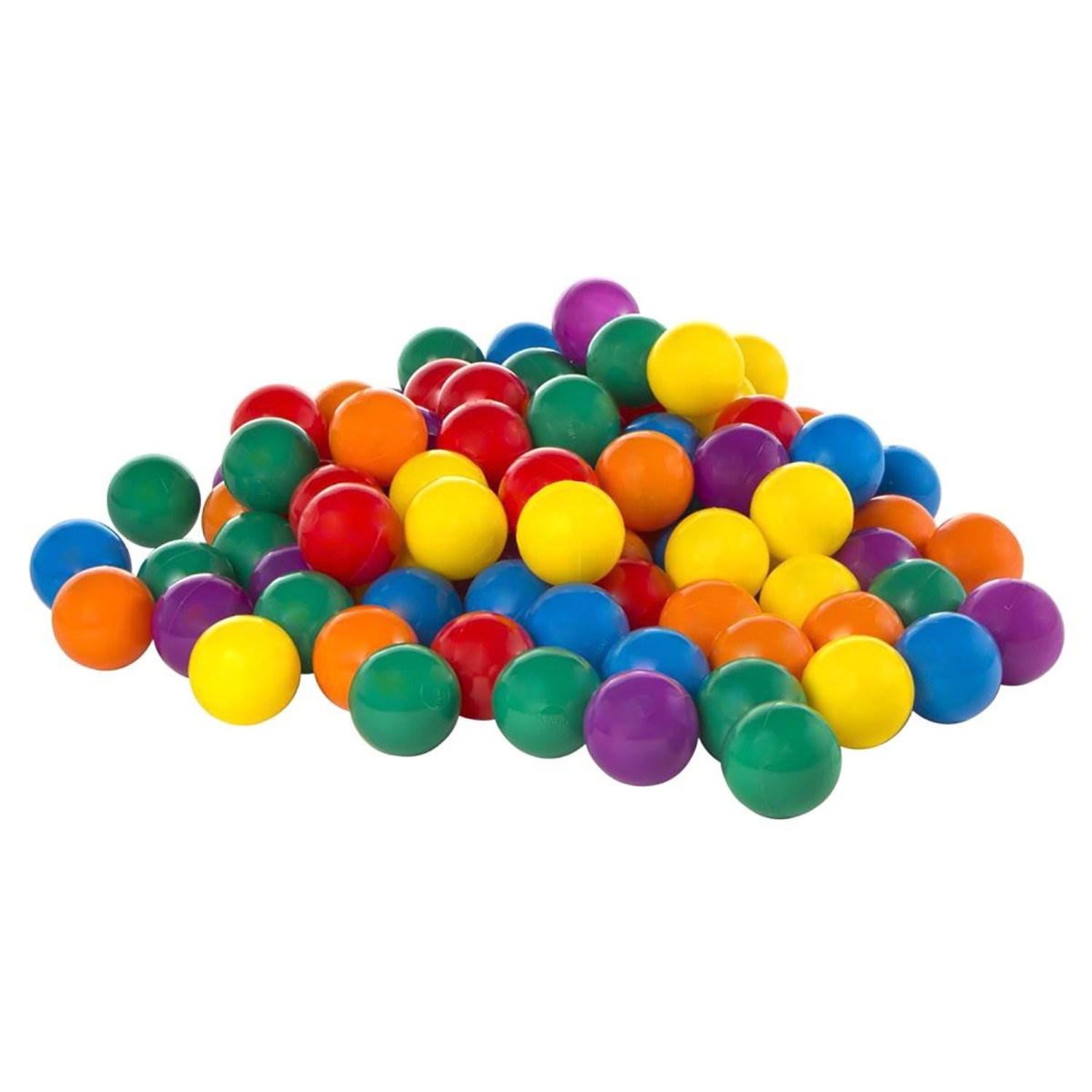 100-Pack Intex Small Plastic Multi-Colored Fun Ballz For A Ball Pit