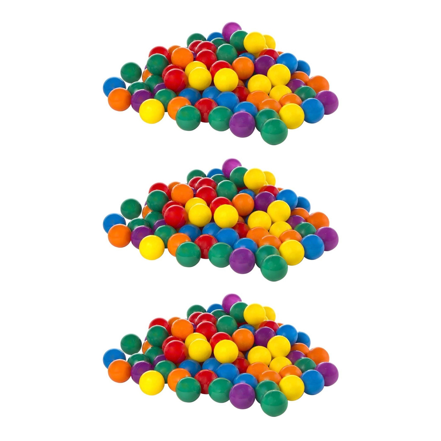 Intex 100 Pack Small Plastic Multi-Colored Fun Ballz For A Ball Pit