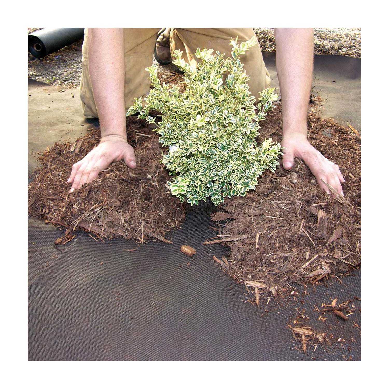 DeWitt Barrier Pro Landscape Fabric in Brown, 4' x 300' Refill