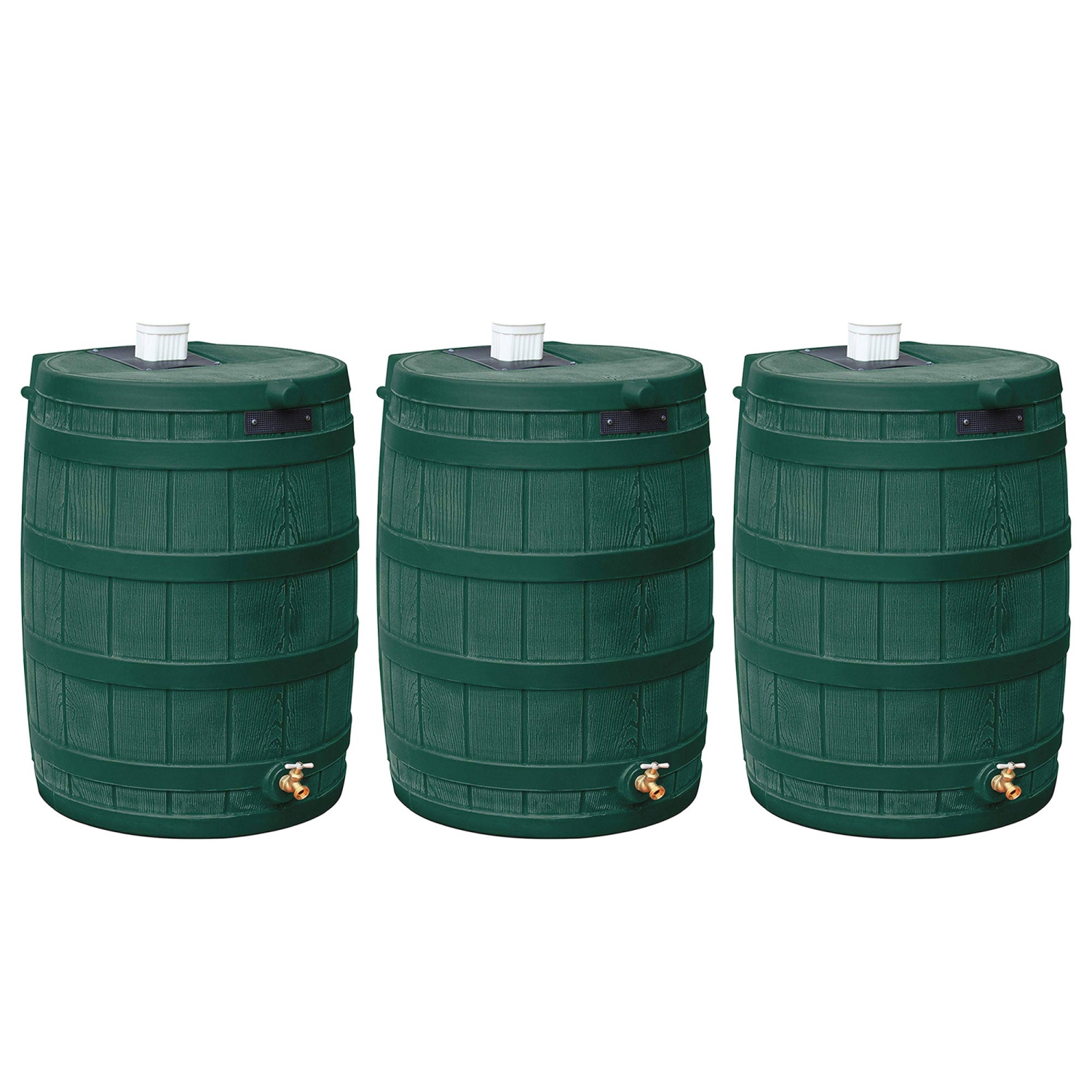 Good Ideas – réservoir d’eau Rain Wizard, capacité baril de 50 gallons, vert,