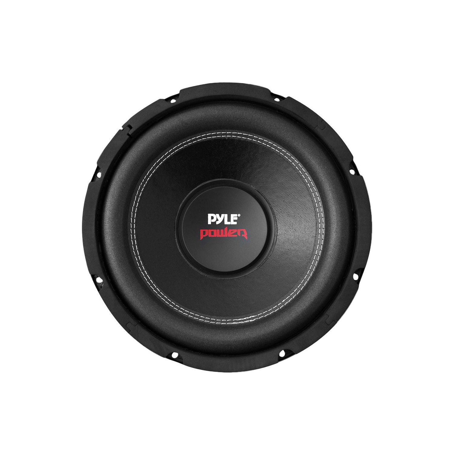 Pyle PLPW10 deniers – haut-parleur d’extrêmes graves audio pour l’auto 2000 W 10 po, h.-p. graves, graves, DVC 4 Ohm, paq. 2