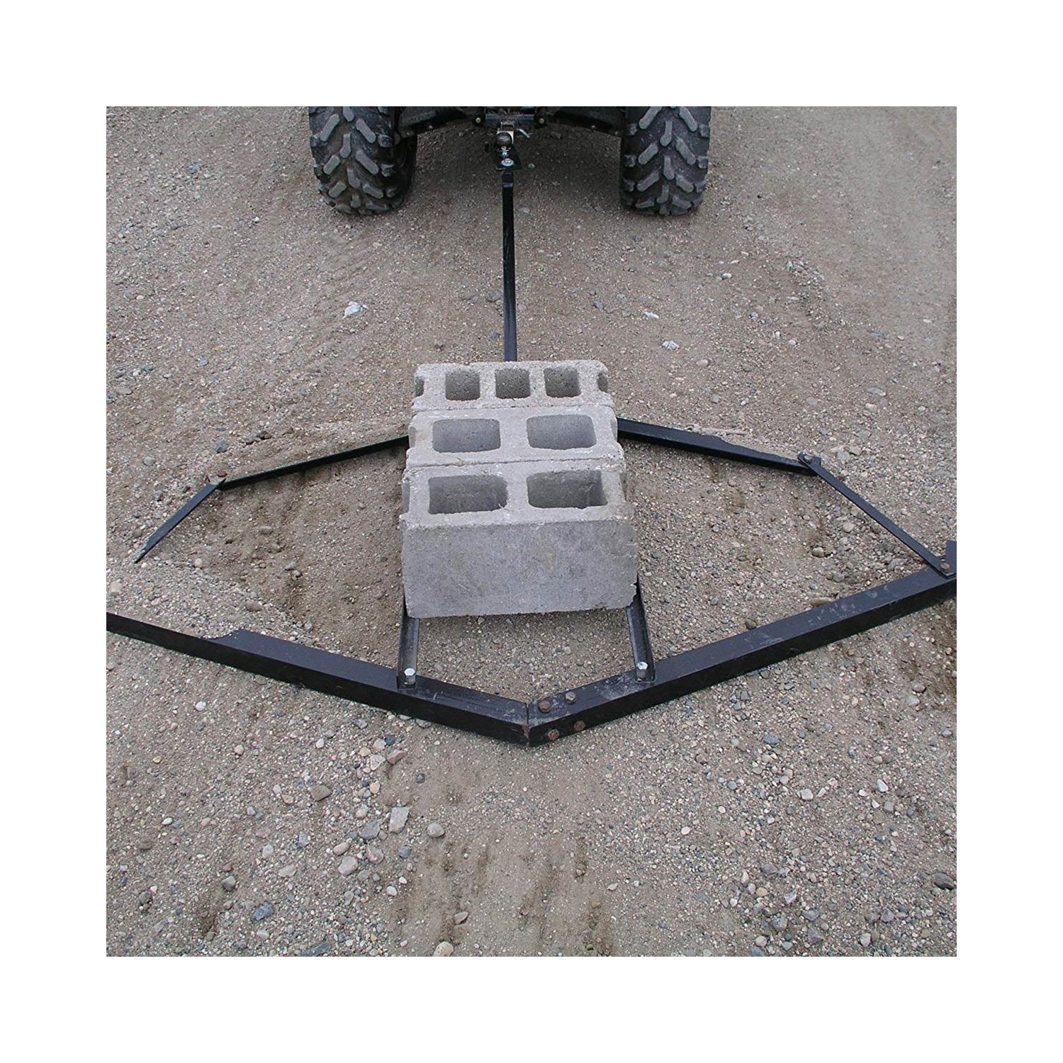 Yard Tuff ATV and Lawn Tractor Landscape Drag to Level Driveways, Lots, & Yards