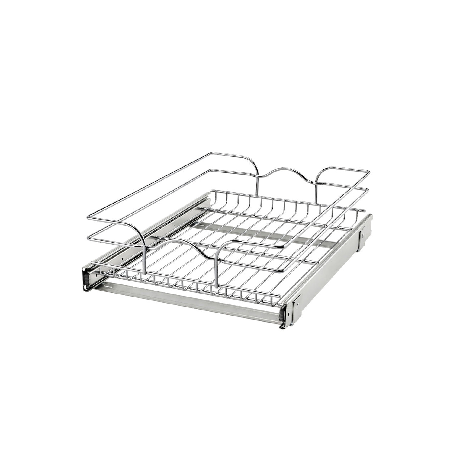 Rev-A-Shelf – Organisateur de panier coulissant pour armoires de cuisine ou de coiffeuse, 15 x 20&nbsp;po, 5WB1-1520CR-1