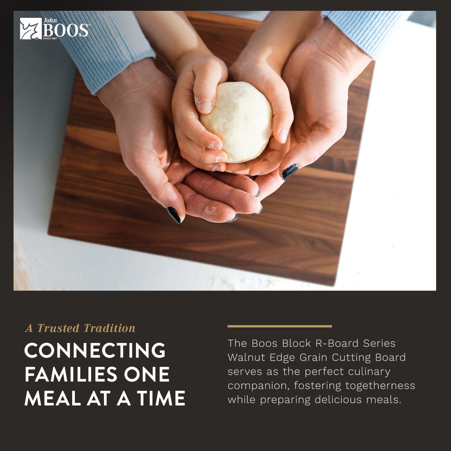 John Boos – planche à découper réversible à grain de bois de noyer, 24 x 18 x 1,5 po