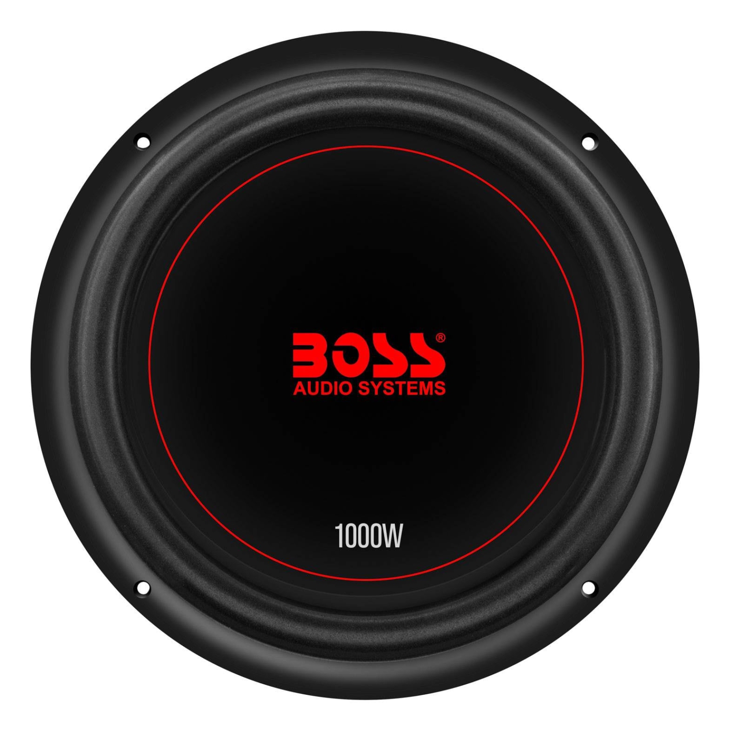 Haut-parleur d'extrêmes graves audio pour l'auto 4&nbsp;Ohm à double bobine acoustique de 10 po 1000 W Chaos Exxtrême de Boss