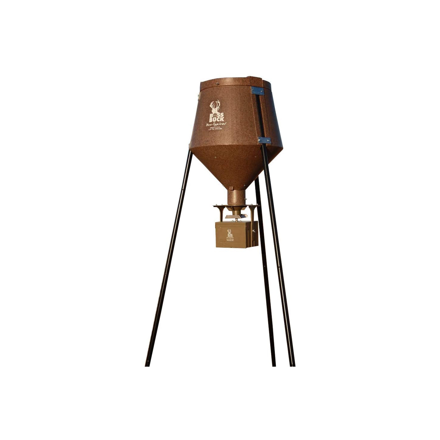 Mangeoire automatique à chevreuils de chasse Boss, grande capacité, série 200, 200&nbsp;lb