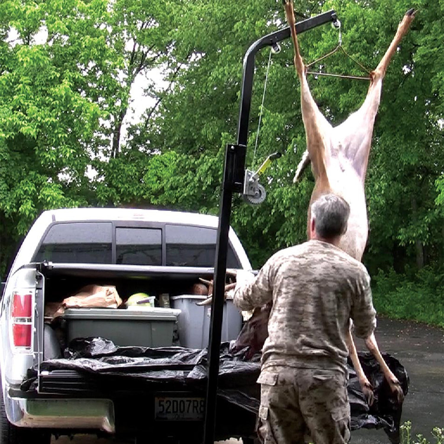 Viking Solutions – Palan monté sur attelage VKS-VRJ201 Rack Jack II pour animaux de jeu