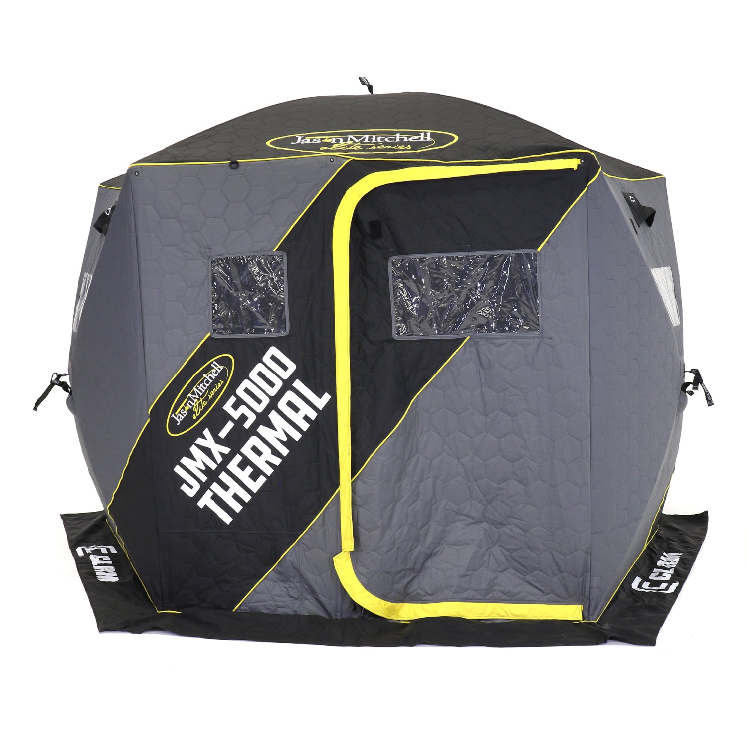 Abri thermique portatif pour la pêche sur glace Jason CLAM Mitchell X5000, 9 pi, 6&nbsp;personnes