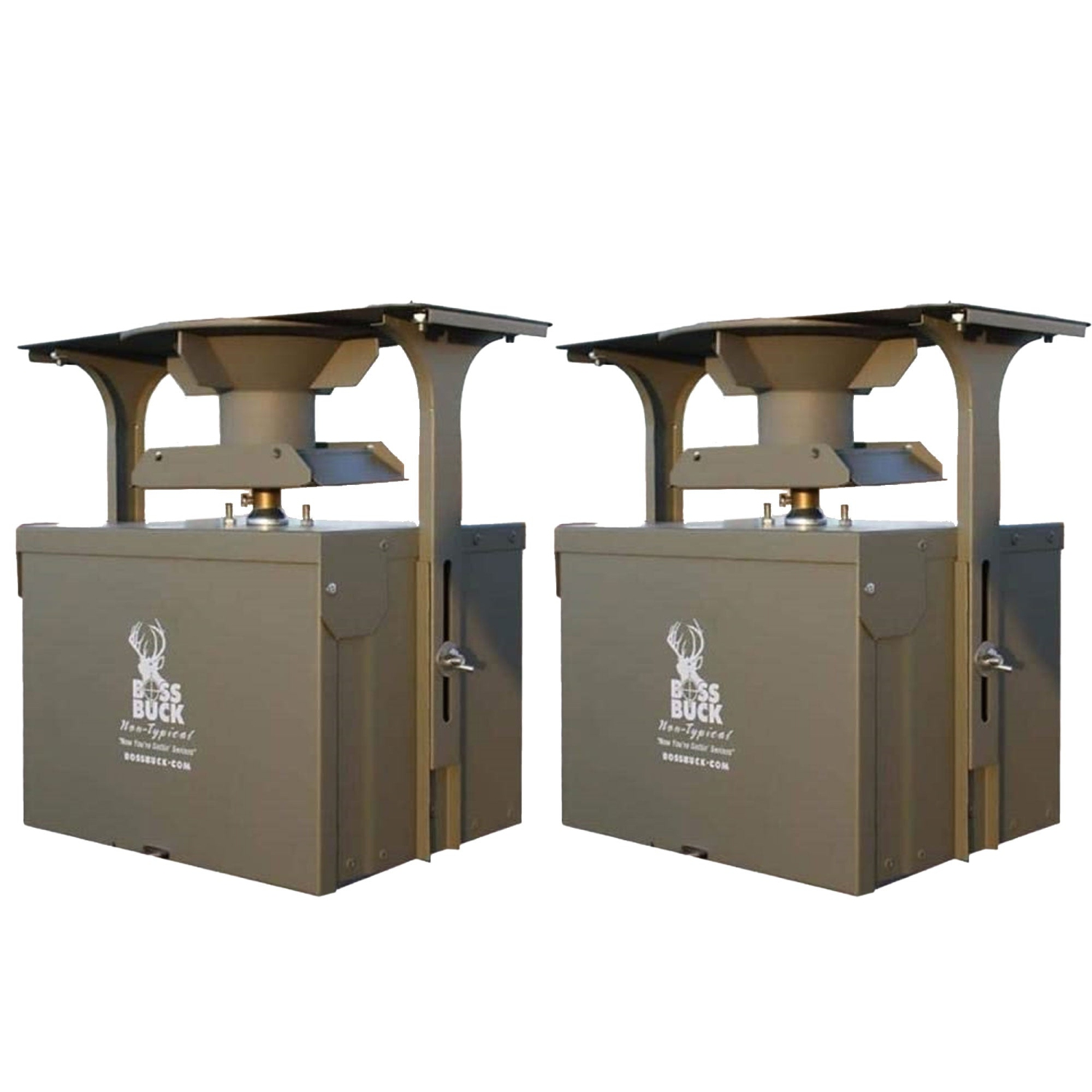 Boss Buck 12-Volt High Torque Motor Hunting Game Feeder w/ Timer Holder