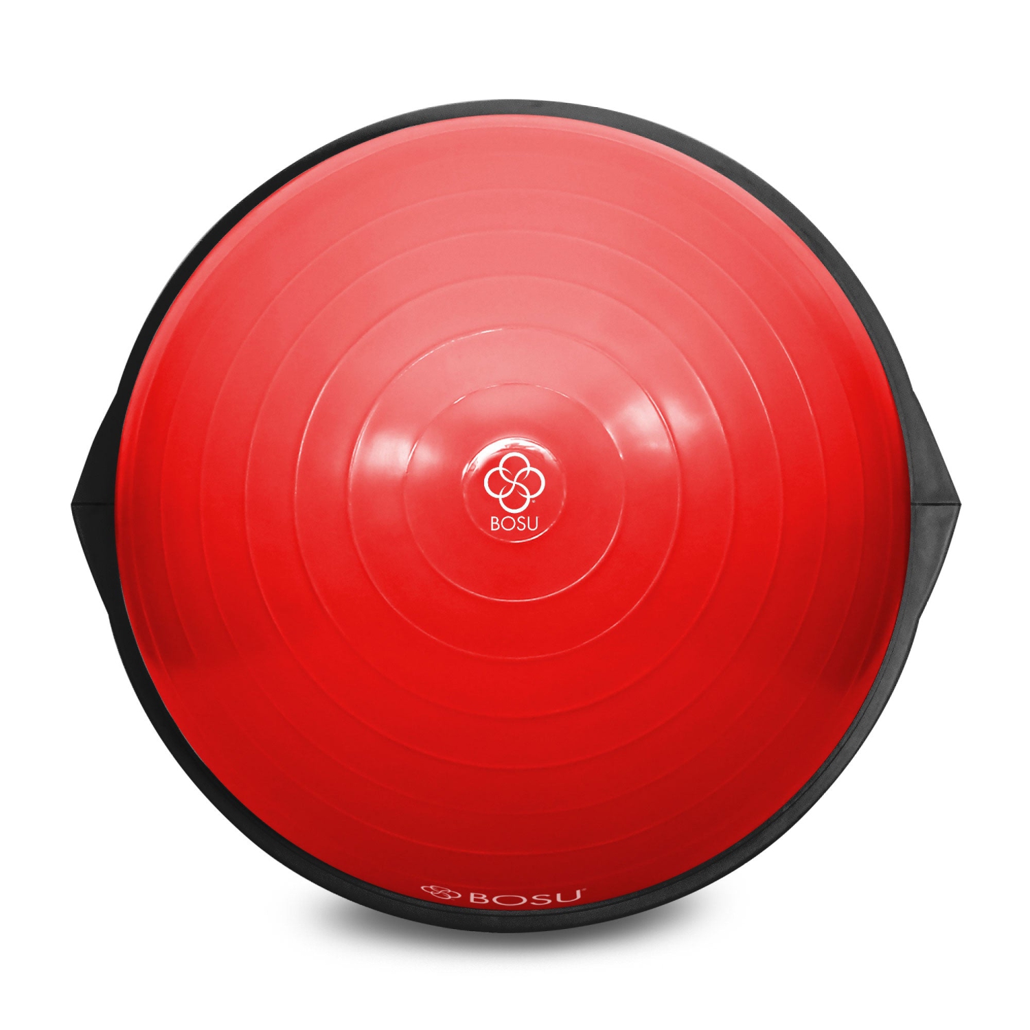 BOSU – ballon d’exercice de 26 po pour entraînement avec ballon de yoga Pro Balance, rouge/noir