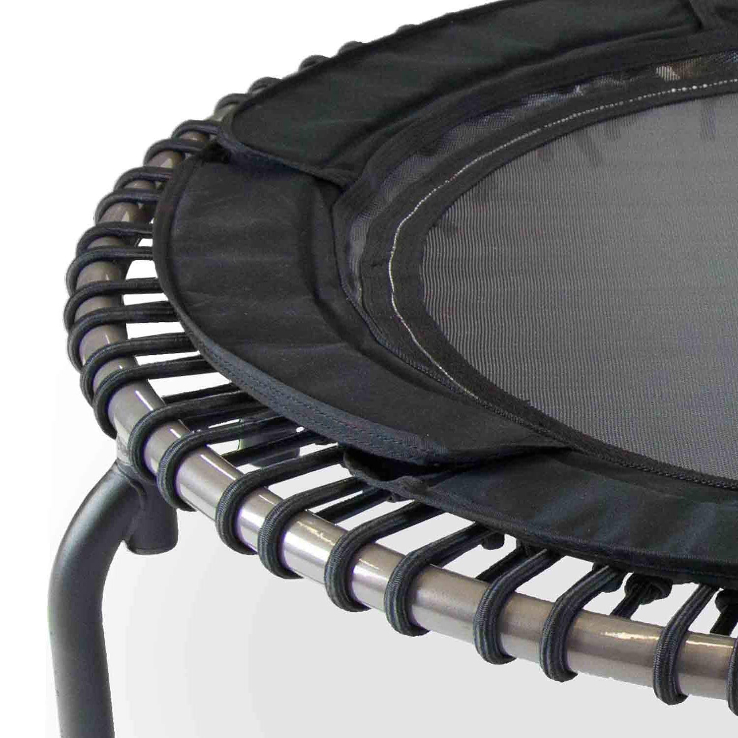 Trampoline d'intérieur robuste de 39 po avec barre de poignée JumpSport 370 PRO