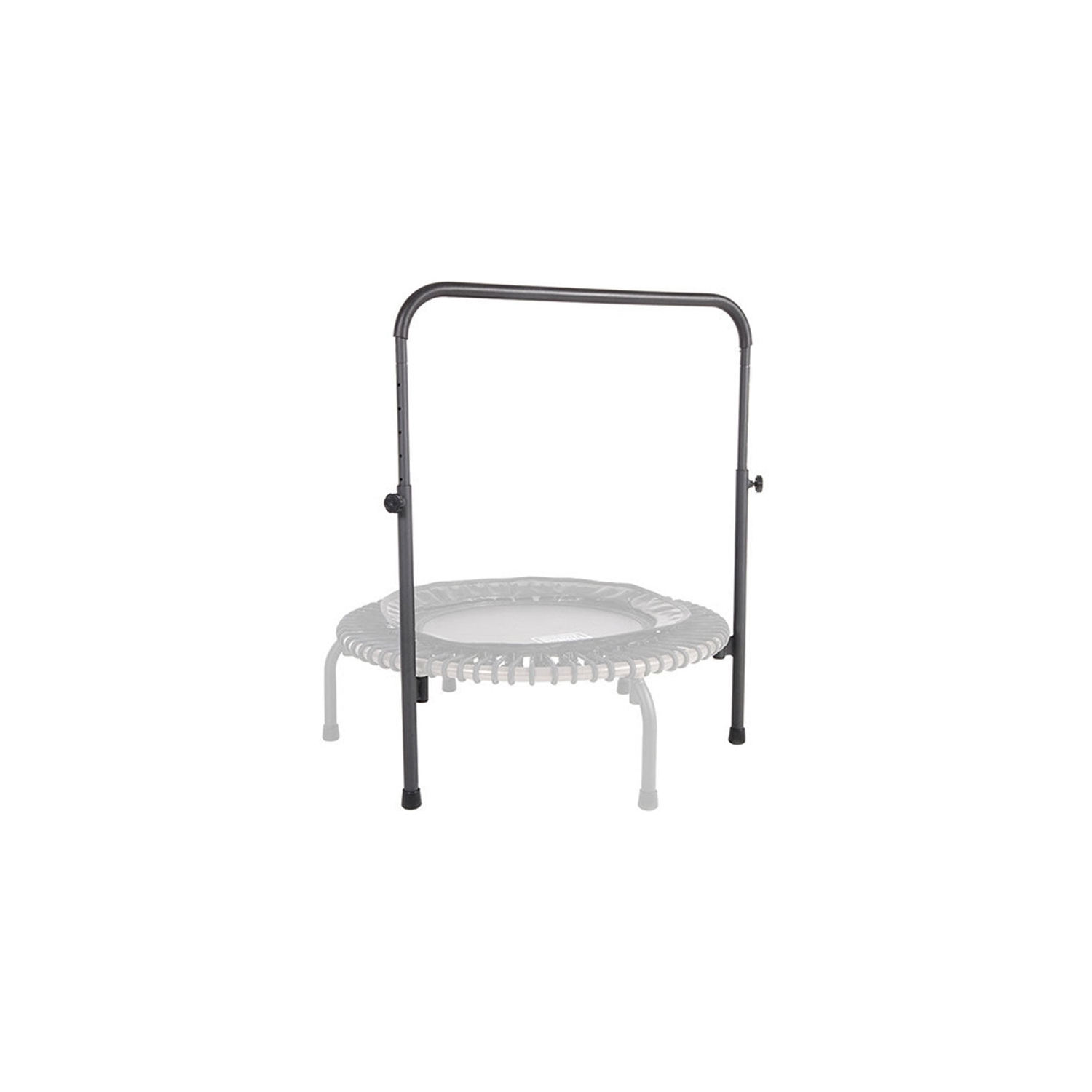 JumpSport – Mini trampoline avec guidon et minitrampoline Fitness Rebounder 220, noir