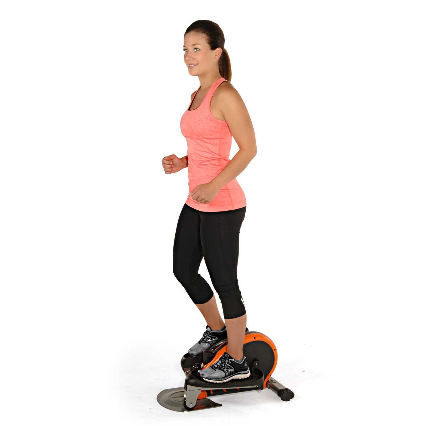 Stamina – appareil elliptique compact InMotion E1000 pour le bas du corps, orange