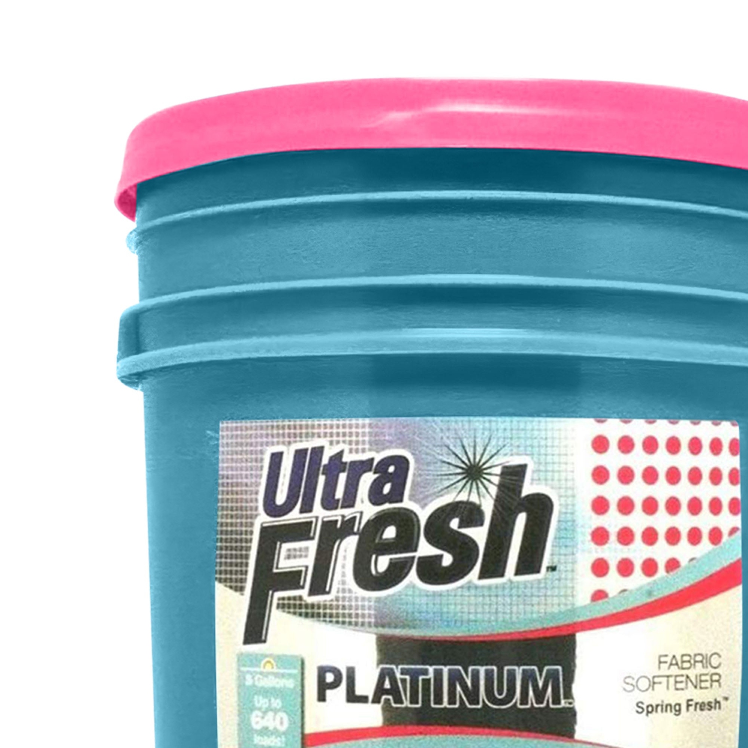 Assouplissant textile fraîcheur printanière Ultra Fresh Platinum, 5 gal, jusqu'à 640 brassées avec pompe