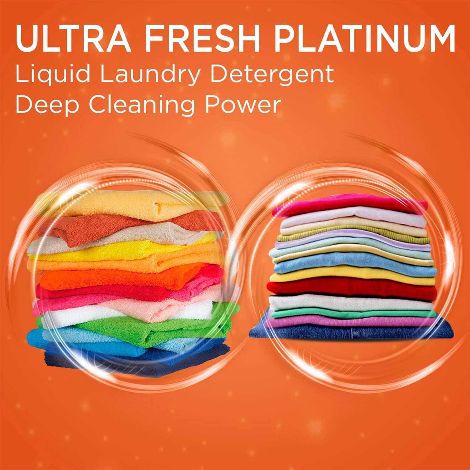 Ultra Fresh 6X Platinum 5 Gal Laundry Detergent, Up to 640 Loads, Original Blue