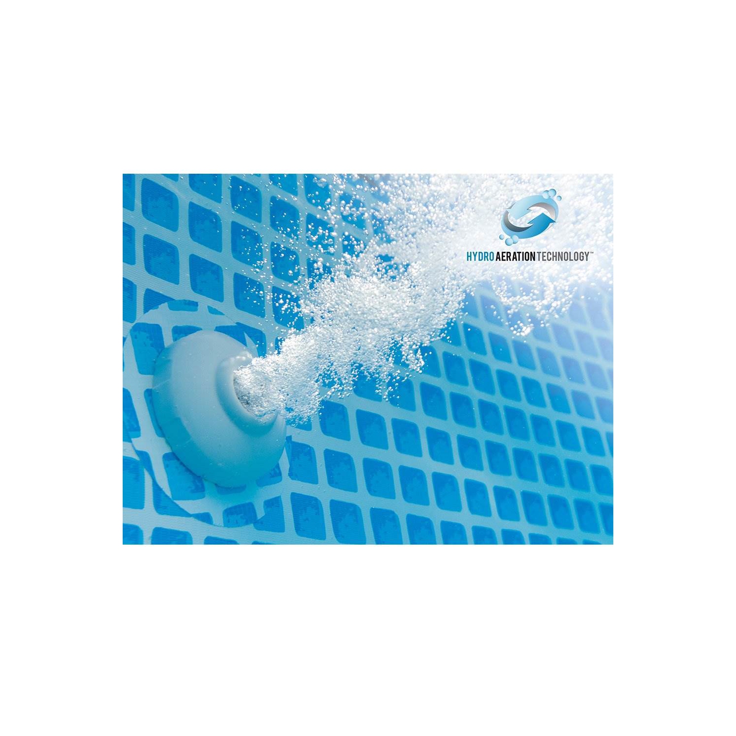 Intex 10ft x 10ft x 30in Pool w/ 10 Foot Round Pool Cover and Filter Cartridge