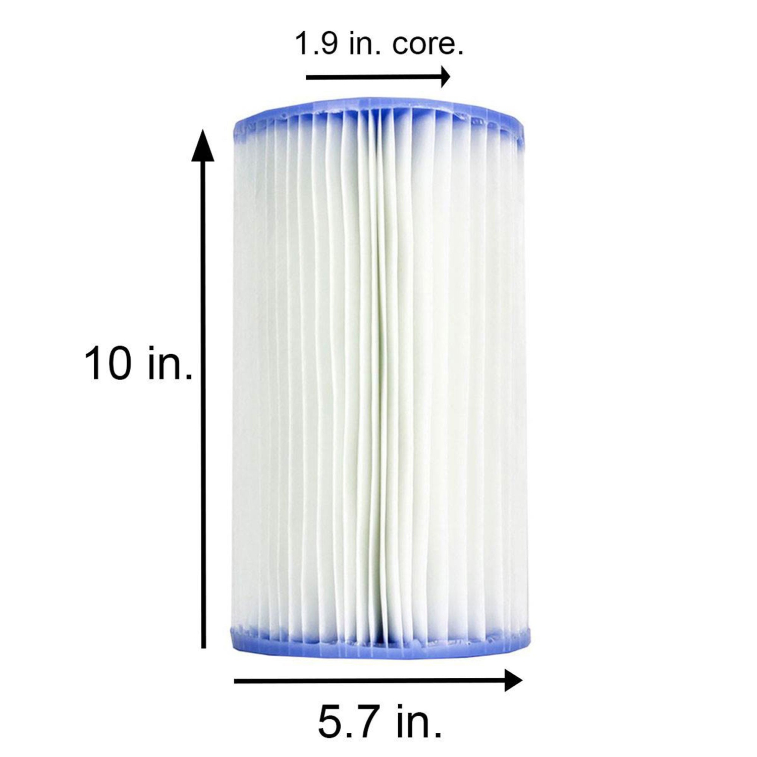 Intex Easy Set Type B Replacement Filter Cartridge for Swimming Pools,